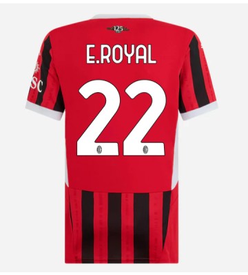 AC Milan Emerson Royal #22 Replika Hjemmebanetrøje Dame 2024-25 Kortærmet